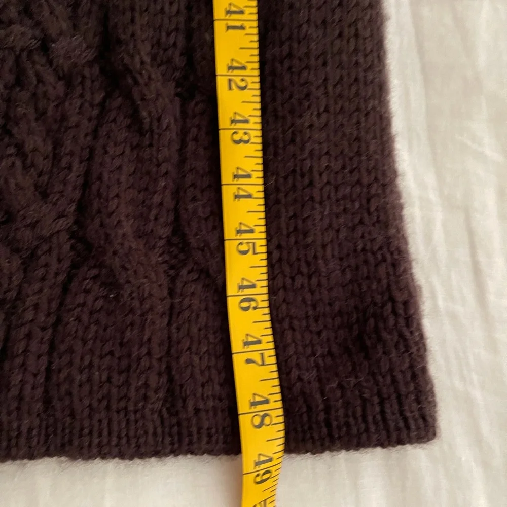 Garnet Hill Long Cardigan 100% wool - Picture 5 of 5